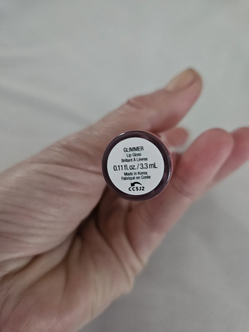 Rare Beauty Metallic Rose Lip Gloss - Positive Light in Glimmer